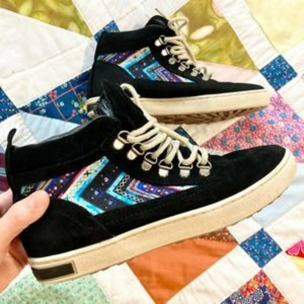 Inkkas Black Suede Leather Coyote Camping Boot
